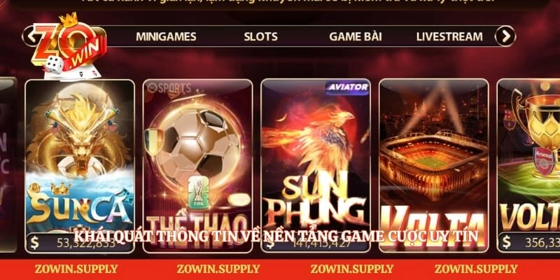 Khái quát thông tin về nền tảng game cược uy tín